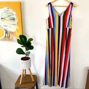 Rainbow Bright Maxi Dress 🌈